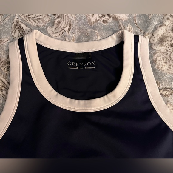 Greyson Luna Tank Top Maltese Blue Women’s Size Medium - Picture 9 of 11